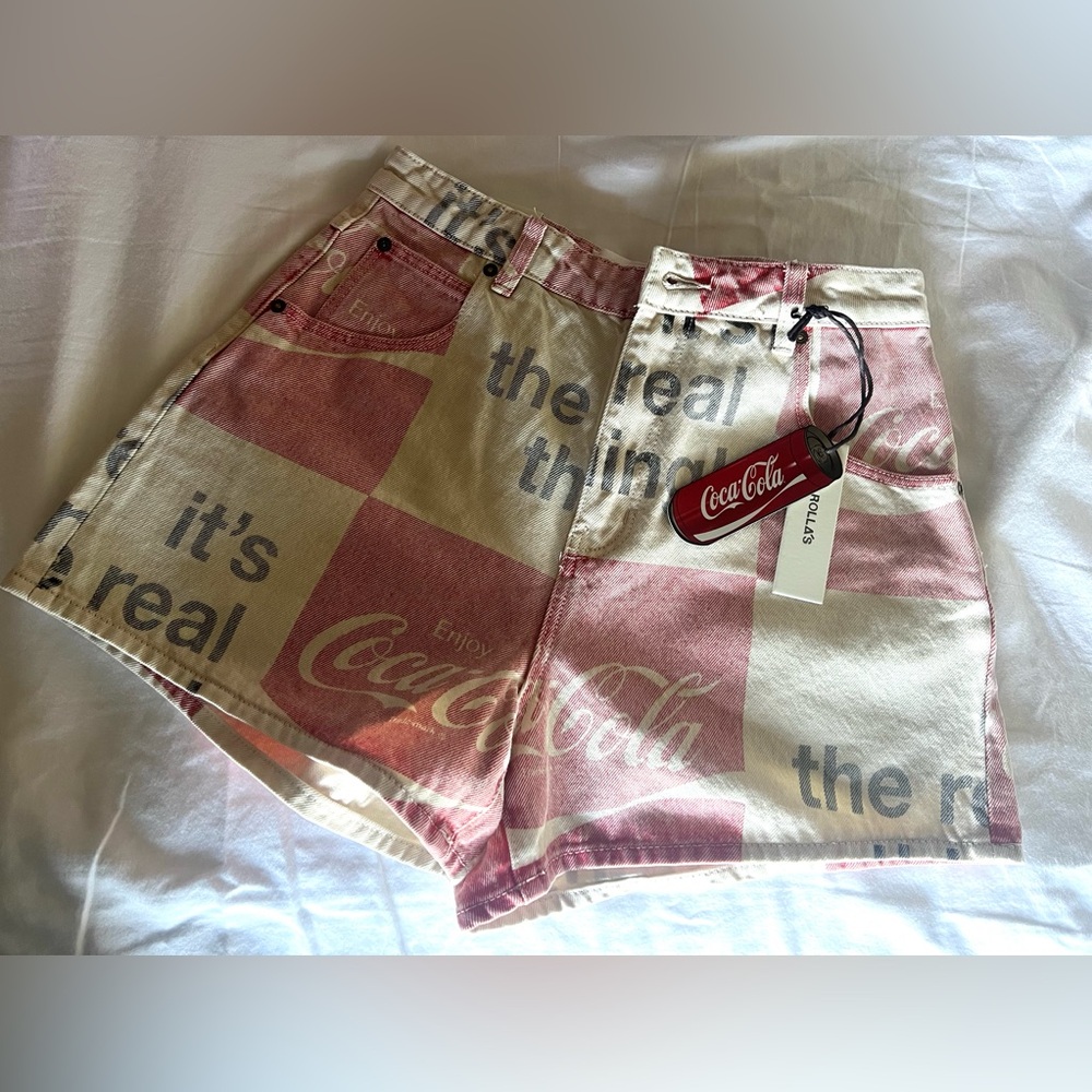 Coca Cola Shorts. Size 27. Took the tags off but still never worn! Brand new!
